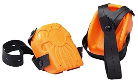 Connex COX792157 Knieschützer Ergo-Fix, orange, schwarz