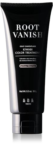 Color Treatment for Gray Coverage – Subtle, Gradual Semi-Permanent Hair Color – Hydrating, Sulfate-Free, Ammonia-Free, Vegan Color Depositing with 31 Botanical Extracts (Dark Brown)