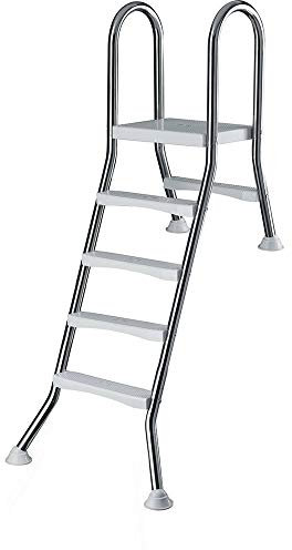 Summer Fun Poolleiter Edelstahl für Halbhochbecken mit 120 cm höhe