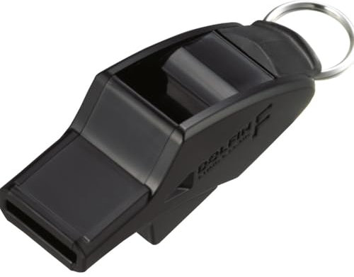 Molten Fußball und Handballpfeife, Schwarz, One Size, RA0070-KS