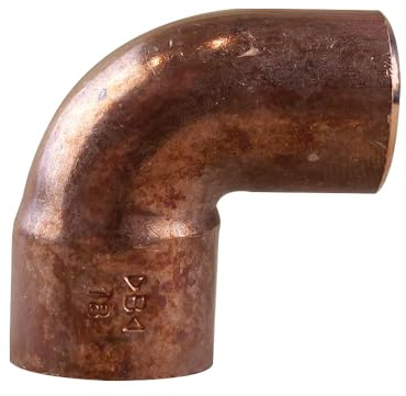 IBP Bänninger - Raccord Cuivre à souder - Coude Cuivre à souder MF 90° - Ø18