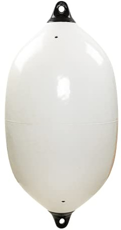 Taylor Made Products 1188 Tuff End Inflatable Vinyl Boat Fender 10 x 30 inch , White