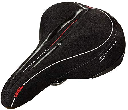 Serfas Men's Reactive Gel Bicycle Saddle