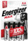 Energizer max lR6 pile aA-lot de 4