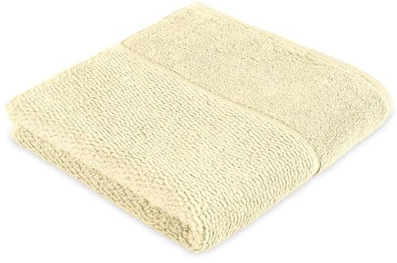 frottana Pearl Handtuch 50 x 100 cm aus 100% Baumwolle, ivory
