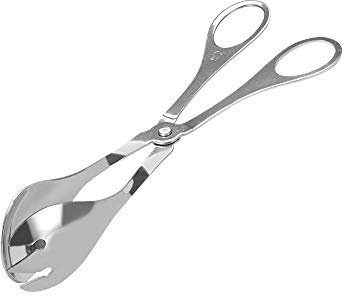 Grilo Paula-Pinze per Insalata in Acciaio Inox, 21 cm, Argento