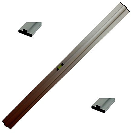 Grundschiene für Trockenschüttgut-Abziehlehre 125 cm/Paar