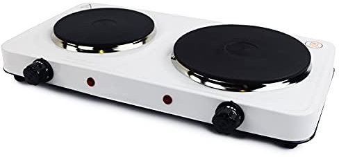 Oypla 2.5Kw Electric Portable Kitchen Double Hot Plate