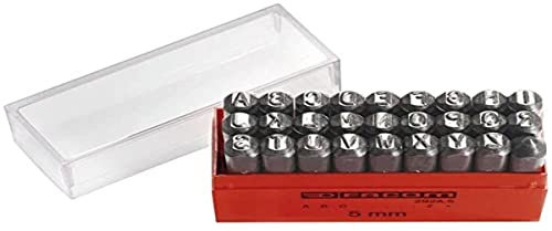 FACOM Saetze mit26 Schlagbuchstab. im Kunststoffkastenzeichenhöhe 4 mm, 1 Stück, 292A.4