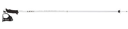 Leki Women's Ski Poles Artena, Base Color: White/Pearl White/Charcoal/Gold, 105 cm, 634 6794