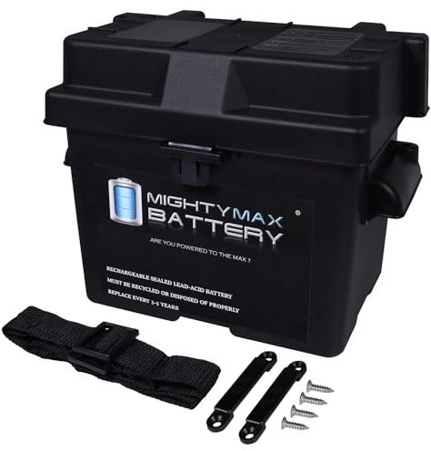 Mighty Max Battery Group U1 Battery Box for John Deere Lawn Tractors 455