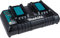 Chargeur rapide pour 2 batteries Li-Ion 14,4 à 18 V - MAKITA DC18RD