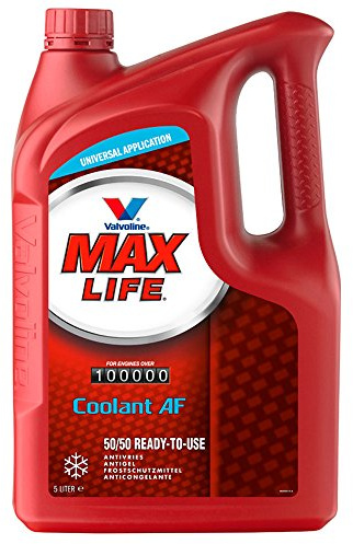 Valvoline VL 1830147 Maxlife kylvätska AF 50/50, 5 liter, röd