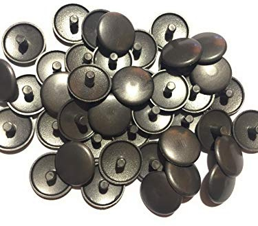 50 Stück Stift Abdeckkappen 12/2,4 Schrauben anthrazit