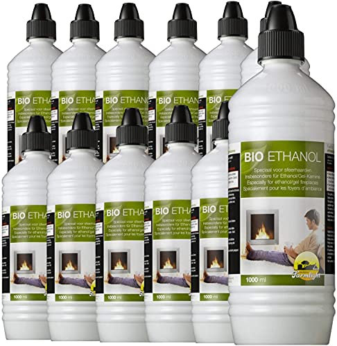 12 litri Bioetanolo Etanolo 96% combustibile