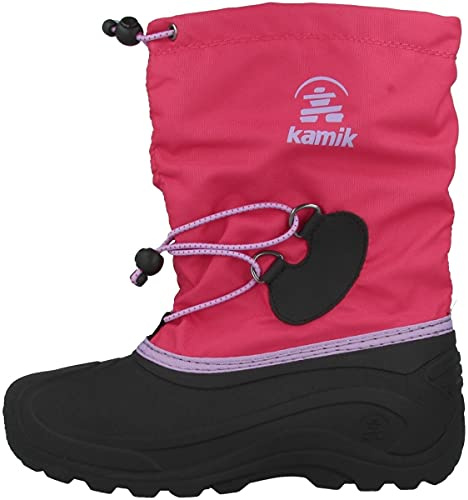 Kamik SOUTHPOLE4, Mädchen Schneestiefel, Pink (Rose/Lavender ROL), 37 EU