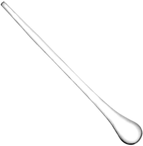 Glass Teardrop Martini Stirrers - Set of 6 - Glass Cocktail Stirrers in Gift Box