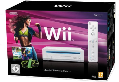 Nintendo Wii Zumba Fitness 2 Pack, Konsole - Limited Edition