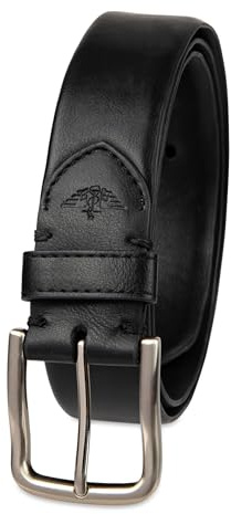 Dockers Mens Everyday Casual - Regular And Big & Tall Sizing Belt, Black Stretch, Medium 34-36 US