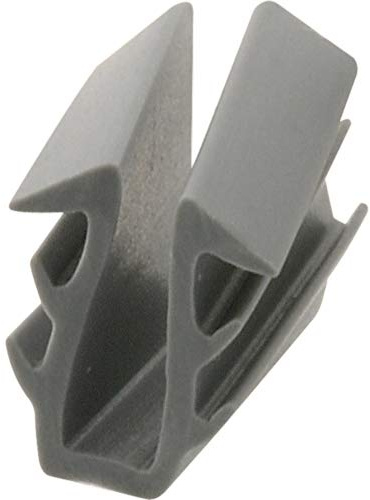 Prime-Line P 7735 Glass Glazing Channel, 15/64 In. x 5/32 In. x 3/16 In., Gray, 200 ft. (1 Roll)