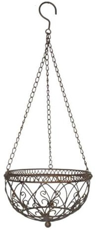 LB H&F Lilienburg Blumenampel Hängekorb Metall (Ø 30 cm)