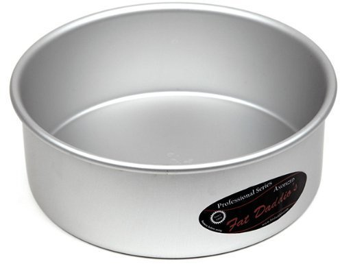 Fat Daddio's Round Cake Pan Solid Bottom 12x3
