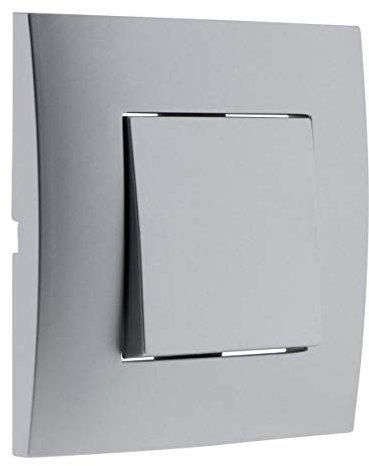 Zenitech Simplea Va et Vient prêt à Poser - Silver - Simplea