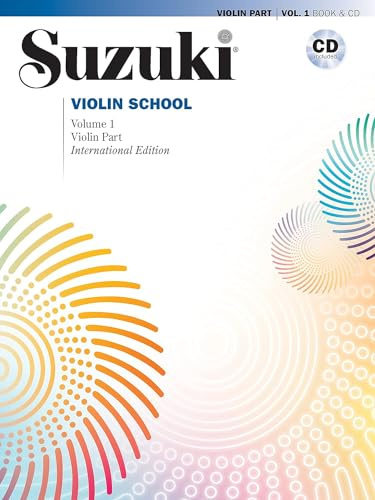 Suzuki Violin School - Volume 1 (Violin Part & CD) Music Tutor Book, International Edition