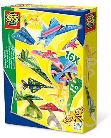 SES 00852 852 (-) (-) flygplan veck, flerfärgad, medium