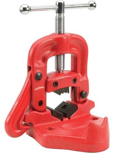 Morsa/Morsetta idraulica a banco ribaltabile in ghisa per tubi fino a 2