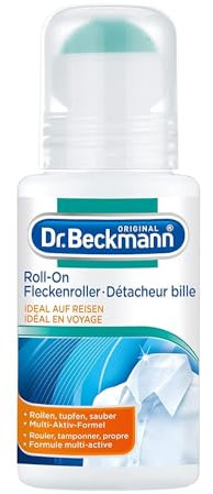Dr. Beckmann Roll-On Fleckenroller | Praktische Fleckentfernung für unterwegs | 75 ml