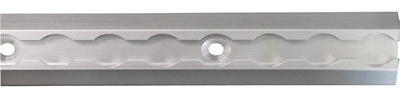 Aluminum L-Track (airline or logistics track) 2 pack, 24”L x 1.75”W 2,200lb breaking strength