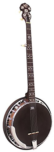 Barnes & Mullins BJ400E Rathbone Electric 5 String Banjo with Black Remo Head