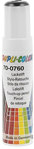 Dupli-Color 630040 Auto-Color-Lackstifte, 12 ml, Grau Metallic 70-0760