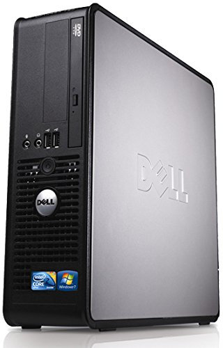 Windows 10, Dell Optiplex Desktop PC, Dual Core, 4GB Ram, 160GB Hard Drive, DVD (Renewed)