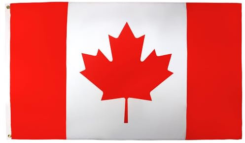 AZ FLAG - Flagge Kanada - 90x60 cm - Kanadische Fahne 60 x 90 Cm Feiner Polyester - Flaggen