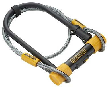 ONGUARD Herren 8012 Bügelschloss, schwarz, 11.5x23.0 cm