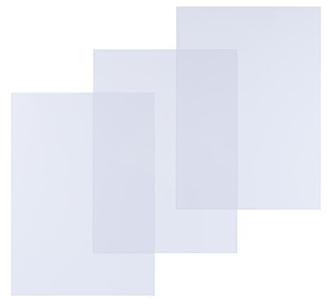 Pavo Einbanddeckel-Klarsichtfolie A4, PVC-Folie, 0.15 mm, 100-er Pack, transparent