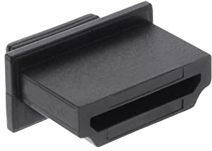 InLine 59948L 10-pack dammskydd, för HDMI-uttag, svart
