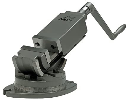 Wilton 11704 2-axis Precision angulaire Étau 7,6 cm Ouverture de la mâchoire, 1–5/40,6 cm Profondeur de la mâchoire