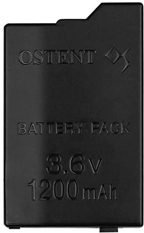 OSTENT Reemplazo de batería Recargable de Iones de Litio de 1200 mAh 3.6 V para la Consola Sony PSP 2000/3000 PSP-S110