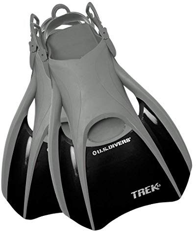 U.S Divers Trek Fin - Compact Snorkel Fins for Travel