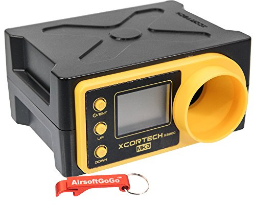AirsoftGoGo X3200 MK3 Handheld Computer Airsoft Chronograph Keychain Included