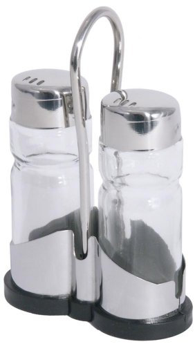 2-tlg. Menage Set mit Gestell