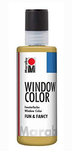 Marabu Fun & Fancy - Konturfarbe, gold, 80 ml