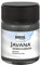 Kreul 8108 - Javana Peinture sur soie en pot de 50 ml, noir, couleur hautement pigmentée et brillante à base d'eau, au caractère fluide et liquide, pénètre profondément dans les fibres