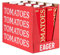 Eager Tomato Juice 100% Pressed, Refreshing Fruit Drink, NFC Not From Concentrate, 1 Litre (Pack of 8)