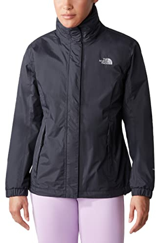 The North Face - Resolve Jacke - Wasserdichte Und Atmungsaktive Wanderjacke Damen - TNF Black, XS