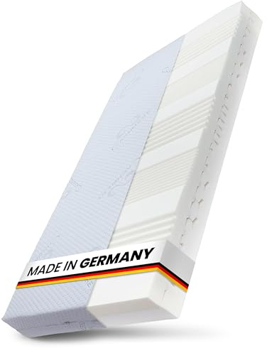 FMP Matratzenmanufaktur viscoelastische 7 Zonen Kombikern Visco/Kaltschaummatratze Visco Gold Premiumg Härte: H2 (bis max. 85kg) Gr. 90x200cm