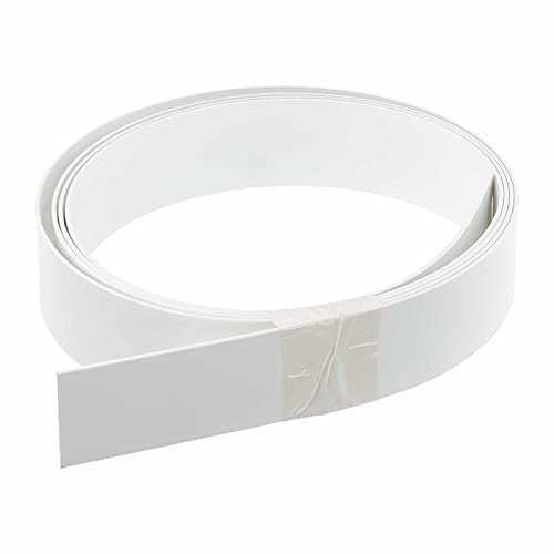 Flachleiste Abdeckleiste Fensterleiste 50mm breit 6m lang Kunststoff Flachprofil